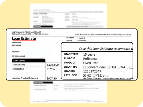 The Loan Estimate